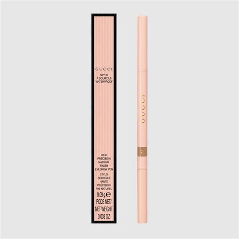 Gucci 02 Blond, Stylo À Sourcils Waterproof Eyebrow Pencil